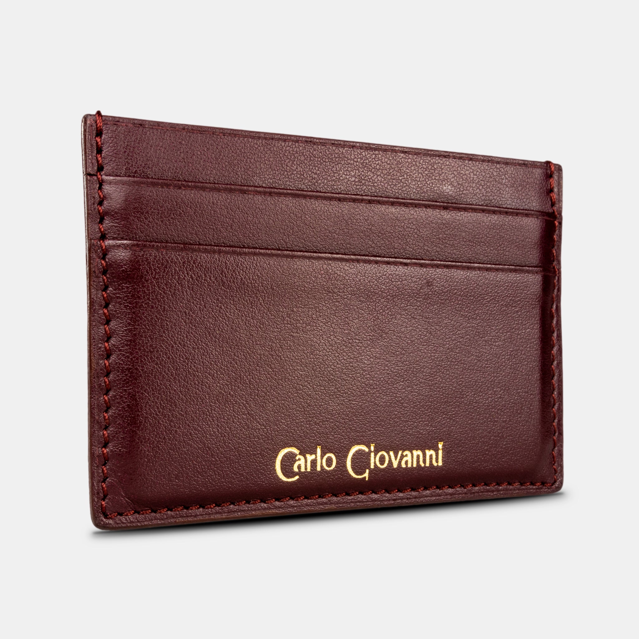 Burgundy Card Holder (4 slots)